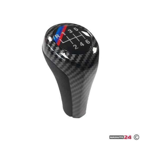 Топка за скоростен лост съвместима с BMW - 6 скорости - карбон