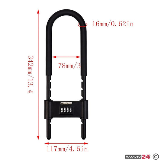ЗАКЛЮЧВАЩО УСТРОЙСТВО ЗА ВЕЛОСИПЕД PA624