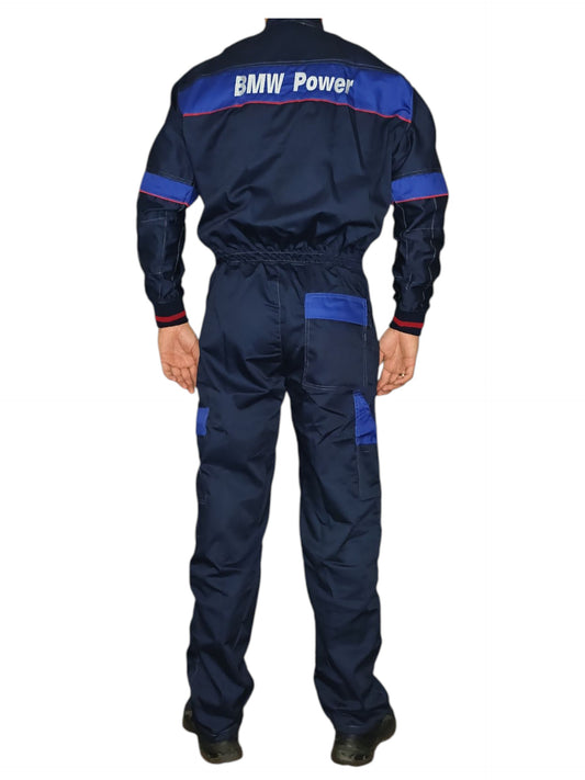 Летен цял гащеризон BMW / БМВ Сервизно състезателно работно облекло