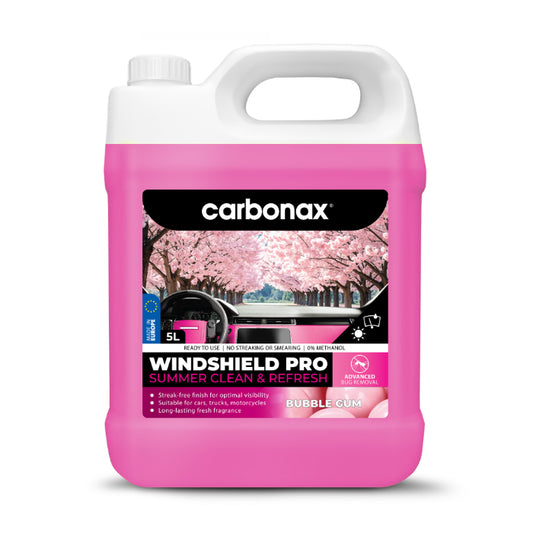 Carbonax Течност за чистачки лятна 5л - Готова розова
