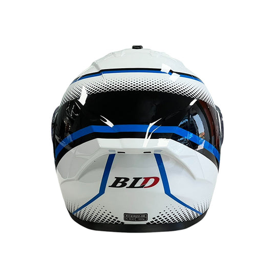 Каска 166 - Размер S - Бяло/Синьо