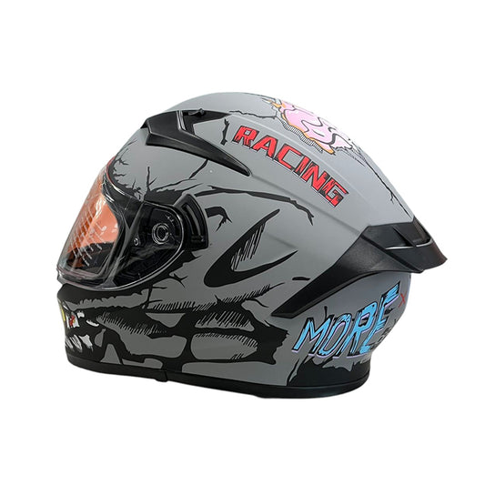 Каска за мотор 108 - размер M - Matt Grey 2