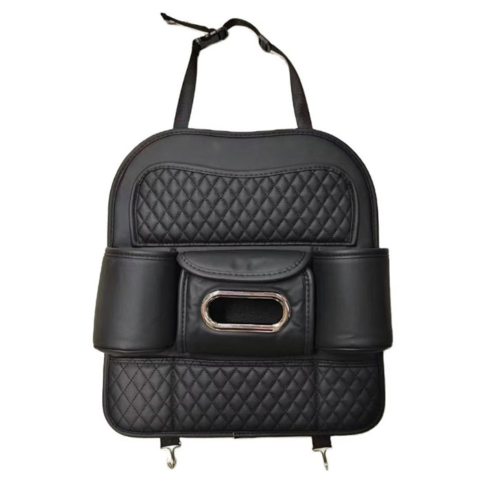 Органайзер за седалка PA1182 Кожа - Черно