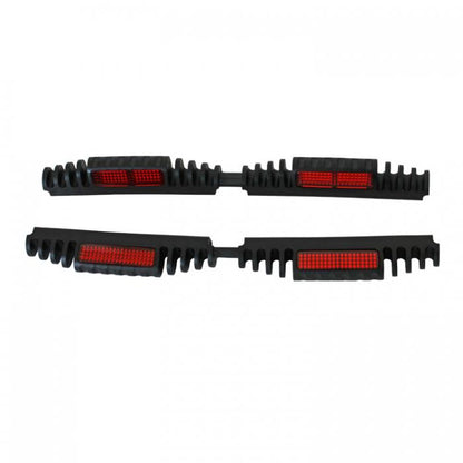 Декорация за врата 659 2бр./к-т червена