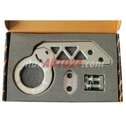 Алуминиева кука за теглене задна - сив