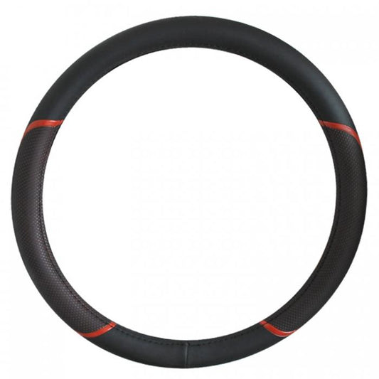 Калъф за волан - 9065 - 38cm - с червено