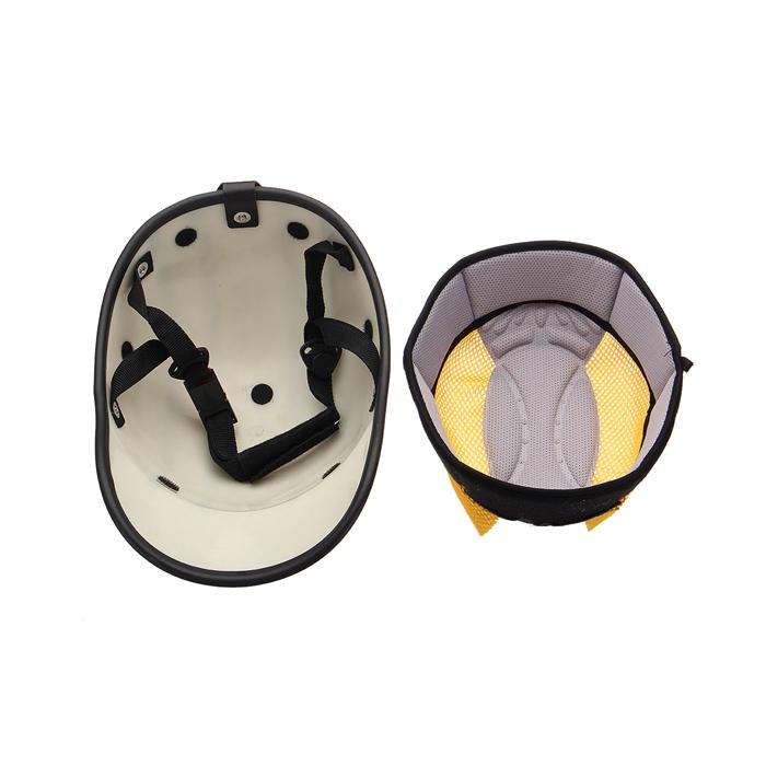 Каска за мотор - 2411 - черна