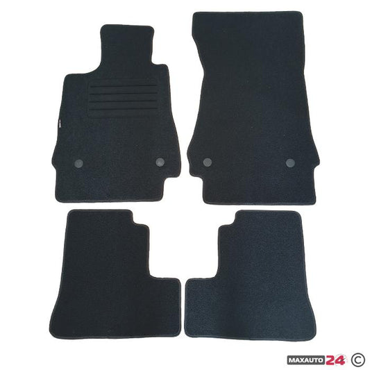 Мокетни стелки Paolo съвместими с MERCEDES S класа W221 (2005+) 4 части