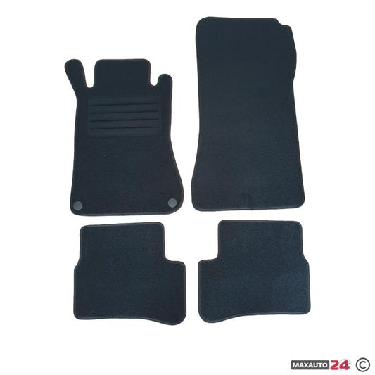 Мокетни стелки Paolo съвместими с MERCEDES C класа W203 (2000-2007) 4 части