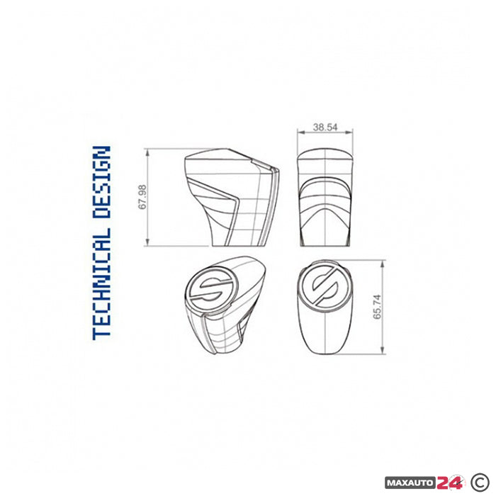 Топка скоростен лост Sparco - OPC01020000