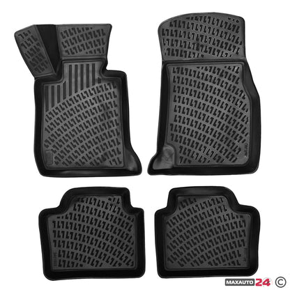 Гумени стелки RizLine съвместими с BMW 3 F30/F31/F34 2012-