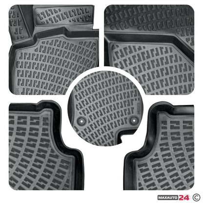 Гумени стелки RizLine съвместими с BMW 3 F30/F31/F34 2012-