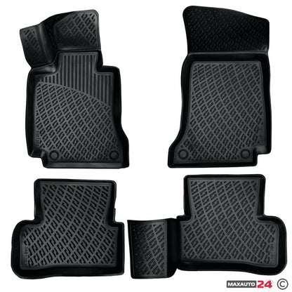 Гумени стелки RizLine съвместими с Mercedes C-class / w205  2014-