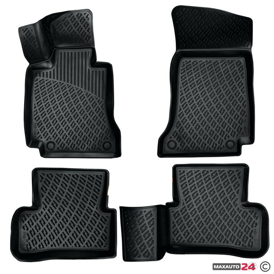 Гумени стелки RizLine съвместими с Mercedes C-class / w205  2014-