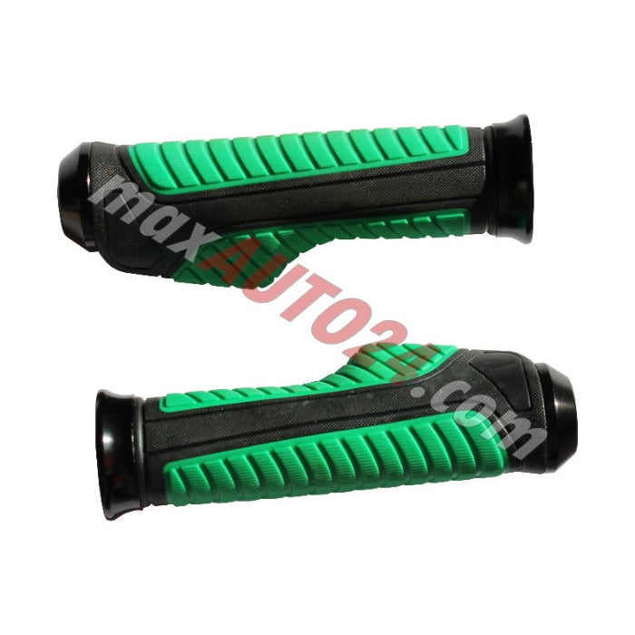 Гумени ръкохватки за мотор - 1142 зелени