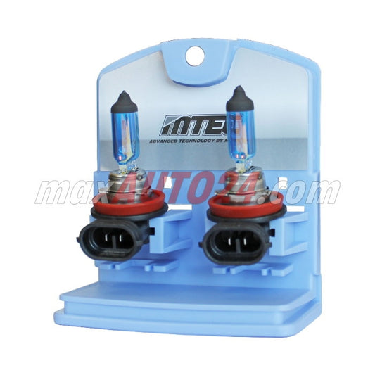 Халогенни крушки Mtec H8 - Cosmos Blue White 2бр/к-т