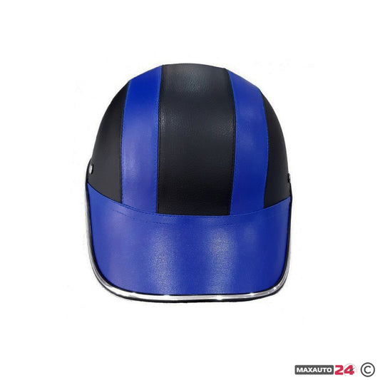 Каска за мотор - 2411 - синя