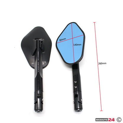 Огледала за мотор - 2155 - Ф8мм/Ф10мм 2бр/к-т