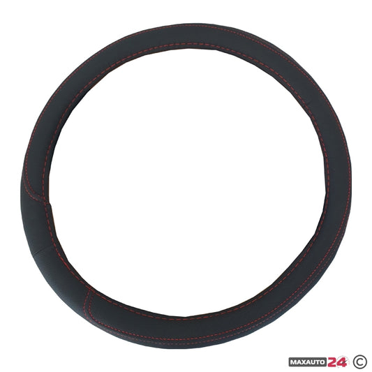 Калъф за волан М 38см - 040 - с червен шев
