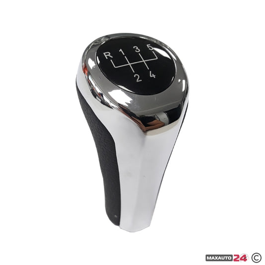 Топка за скоростен лост съвместима с BMW - 5 скорости - хром