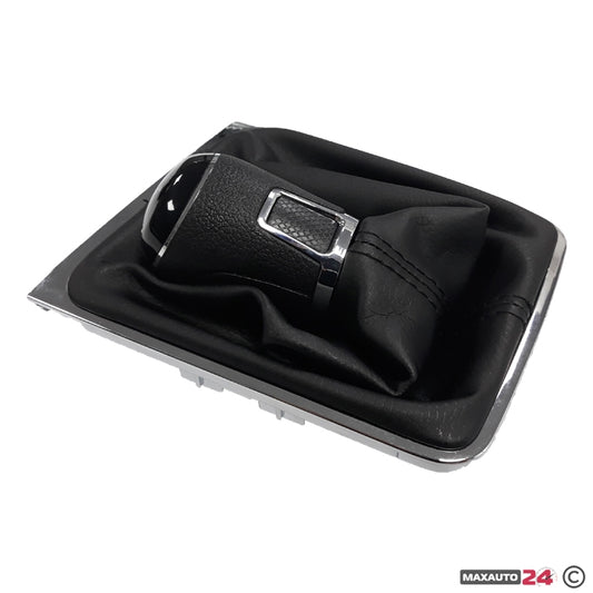 Топка за скоростен лост с маншон съвместима с VW Passat B7 11-15 с 6 скорости