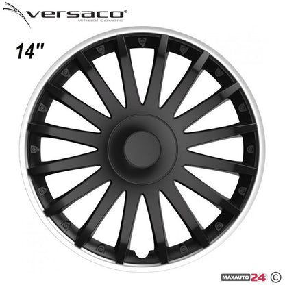 Тасове за джанти 14'' Versaco Crystal SO Black