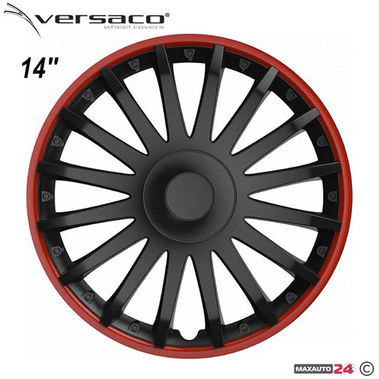 Тасове за джанти 14'' Versaco Crystal RO Black