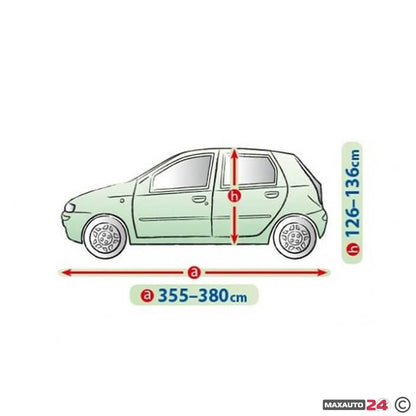 Покривало Kegel серия Mobile размер M1 сиво за хечбек