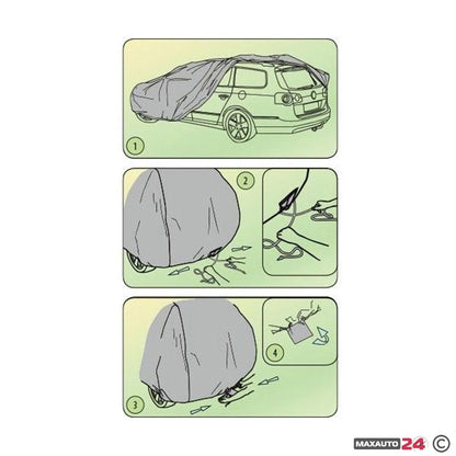 Покривало Kegel серия Mobile размер XXL сиво за хечбек/комби