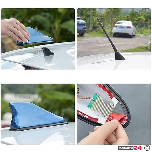 Антена акула електрическа W13019/PA045 - ЧЕРНА