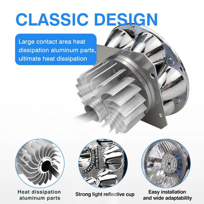 Халоген диоден за мотоциклет PA553 1 Брой