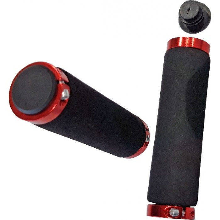 Дръжки за велосипед 2389 - 2бр / к-т - ЧЕРВЕНО