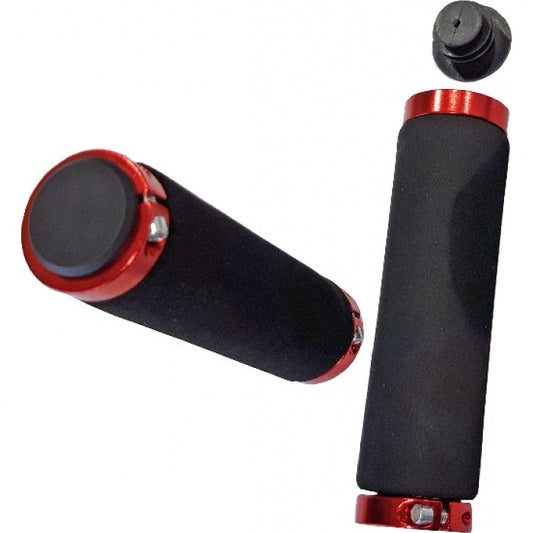 Дръжки за велосипед 2389 - 2бр / к-т - ЧЕРВЕНО