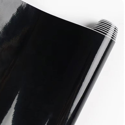 Фолио за облепяне черен гланц 1.52m x 1m