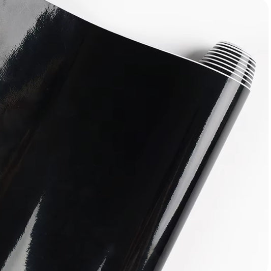 Фолио за облепяне черен гланц 1.52m x 1m