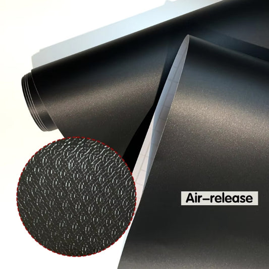 Фолио за облепяне черен мат 1.52m x 1m