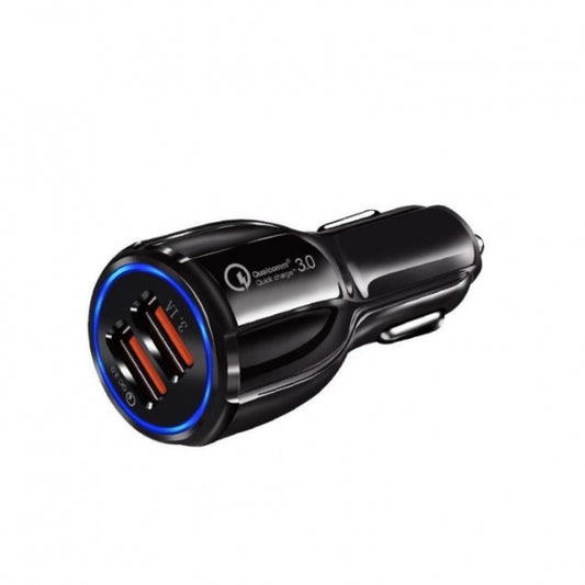 Универсално USB зарядно за кола Qualcomm 3.0 с два порта 1892