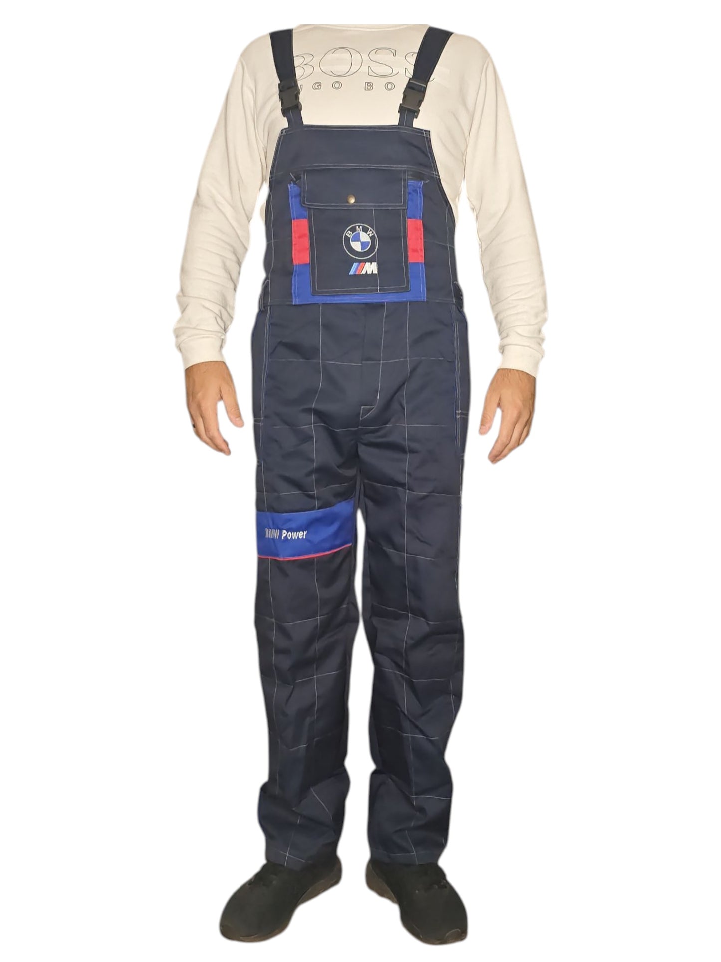 Летен работен полугащеризон  BMW - Сервизно състезателно работно облекло