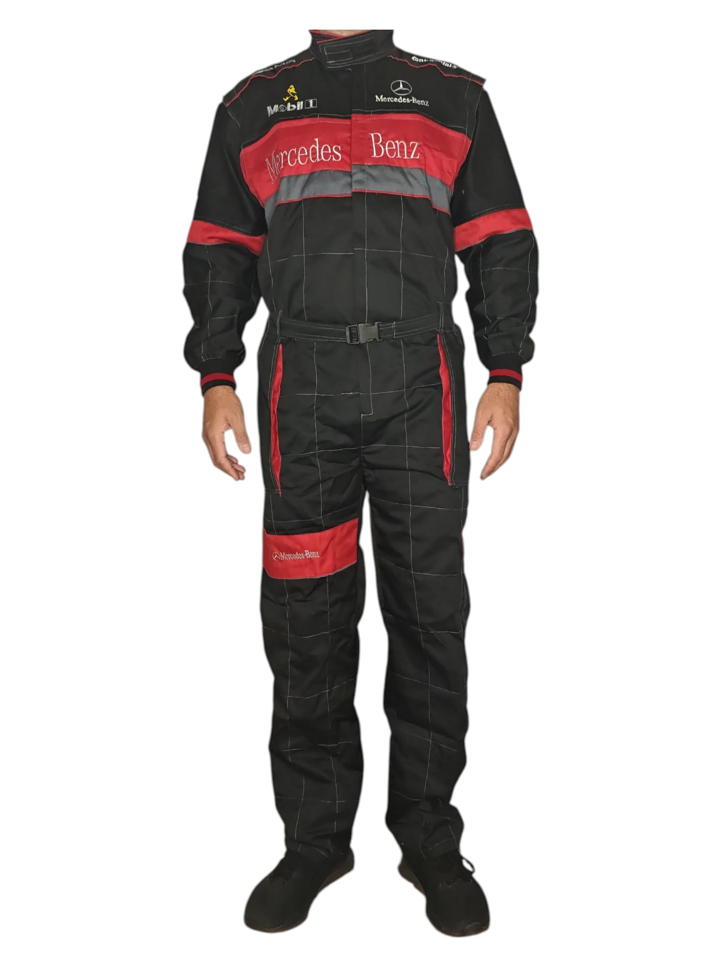 Летен цял гащеризон  Mercedes Benz Сервизно състезателно работно облекло