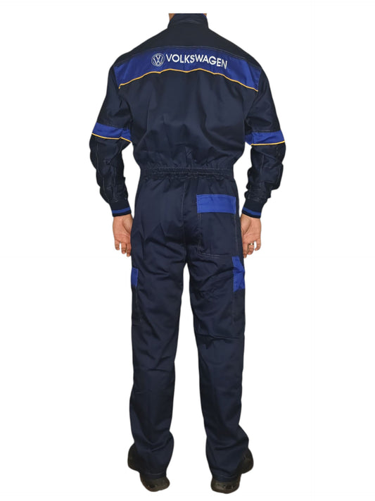 Зимен цял гащеризон Volkswagen / Фолксваген Сервизно състезателно работно облекло