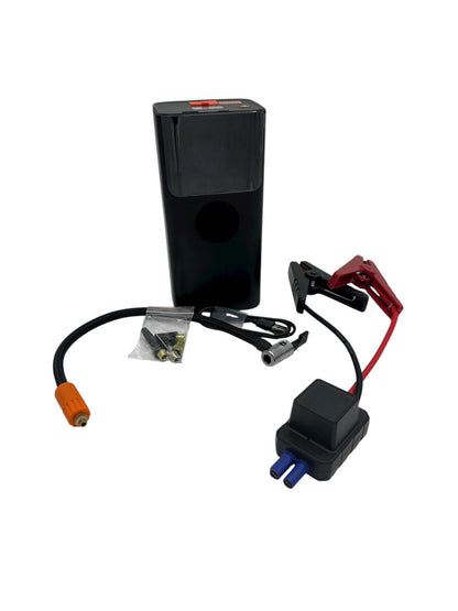 Стартер с въздушна помпа и фенерче QS003