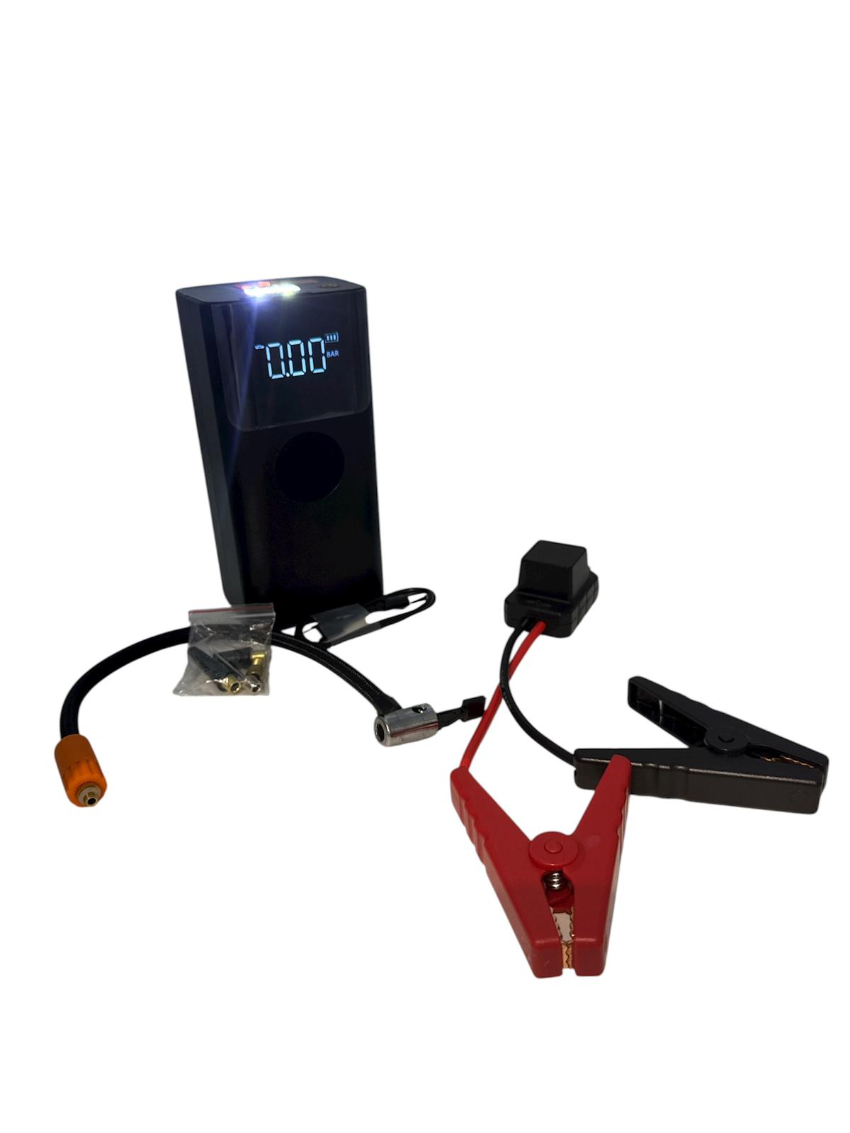 Стартер с въздушна помпа и фенерче QS003