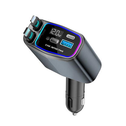 Адаптер за запалка PG455 с волтметър и кабели