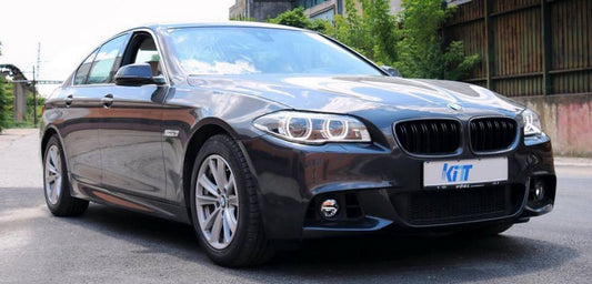 Пълни LED фарове Angel Eyes за BMW Серия 5 F10/F11 LCI 2014–2017