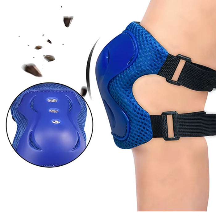 Детски наколенки РА1011 - 6бр / к-т - Лилави