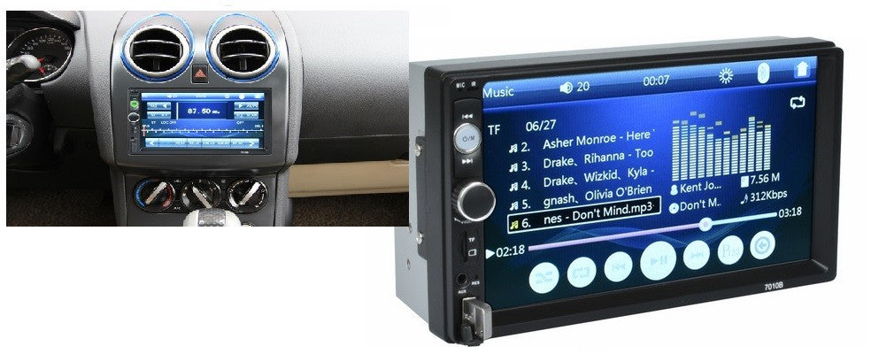 Мултимедия - MP3 - Двоен Дин