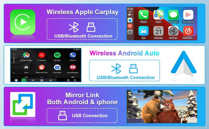 Мултимедия 10.1" 2GB/64GB с Wireless CarPlay & Android Auto