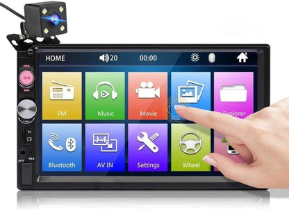 MP5 мултимедия A7020 – 7″ тъчскрийн + камера + рамка 2DIN