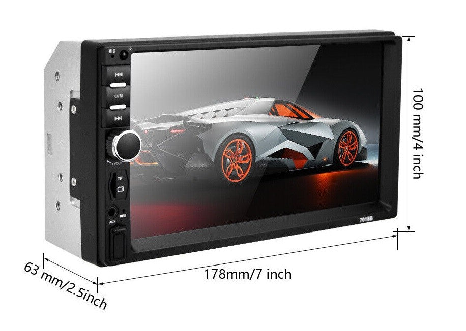 MP5 мултимедия A7020 – 7″ тъчскрийн + камера + рамка 2DIN