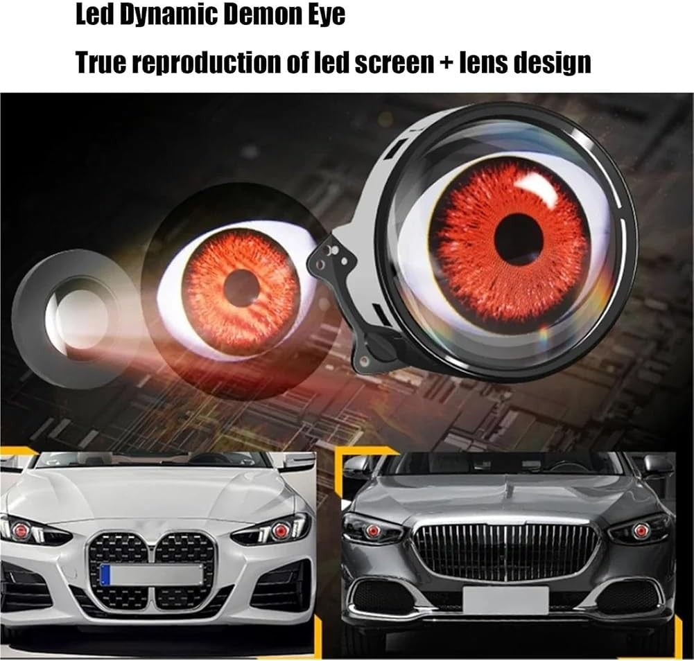 Халогени за Вграждане с Лупи и “Дяволски Очи”